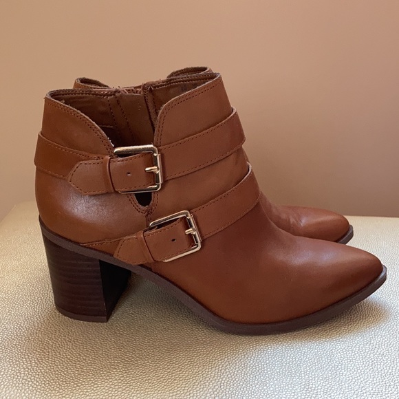 Franco Sarto Buck leather booties - Picture 2 of 9